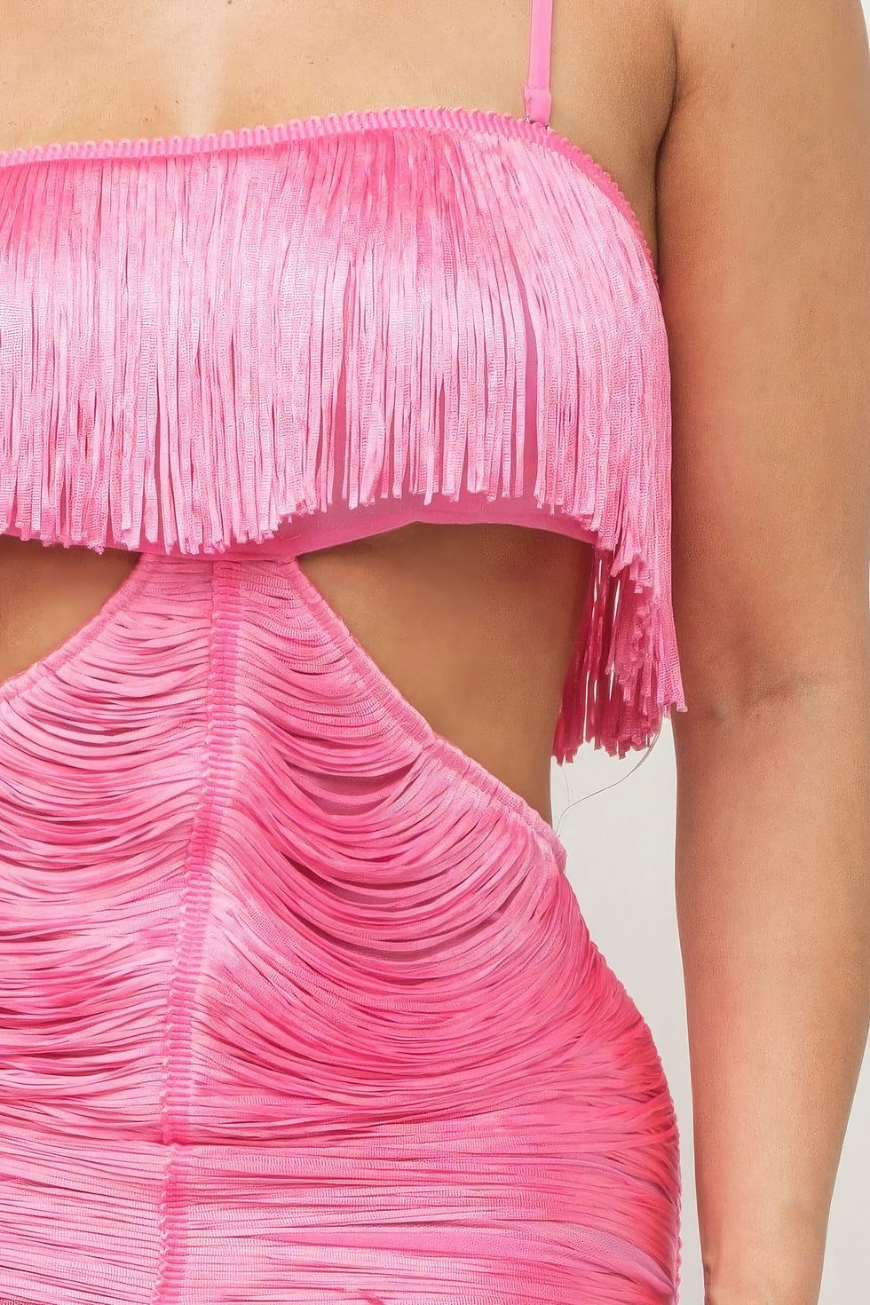 Thumbnail: Lux Fringe Maxi Dress