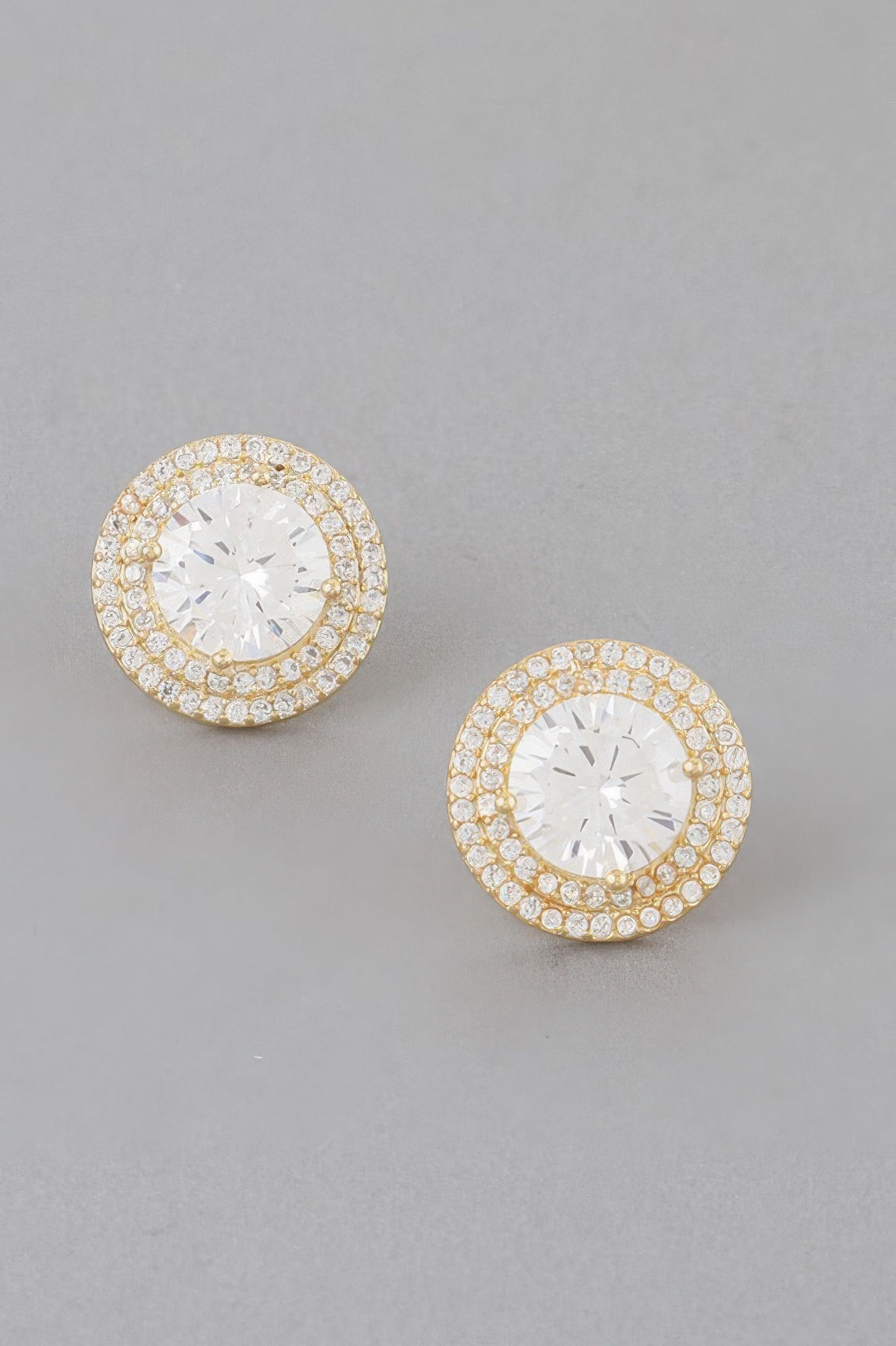 Crystal Rhinestone Stud Earrings