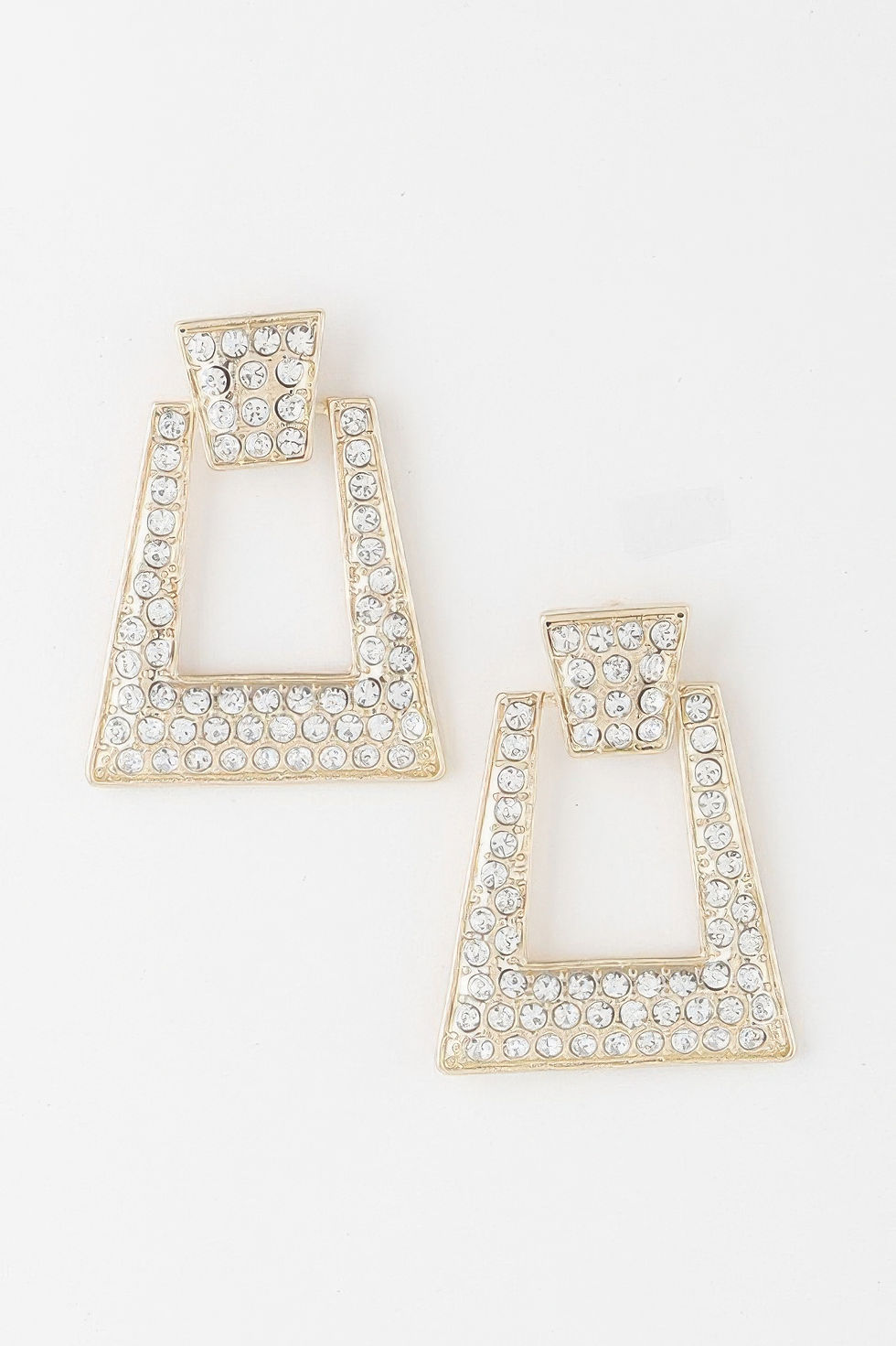 Thumbnail: Rhinestone Fashion Earrings