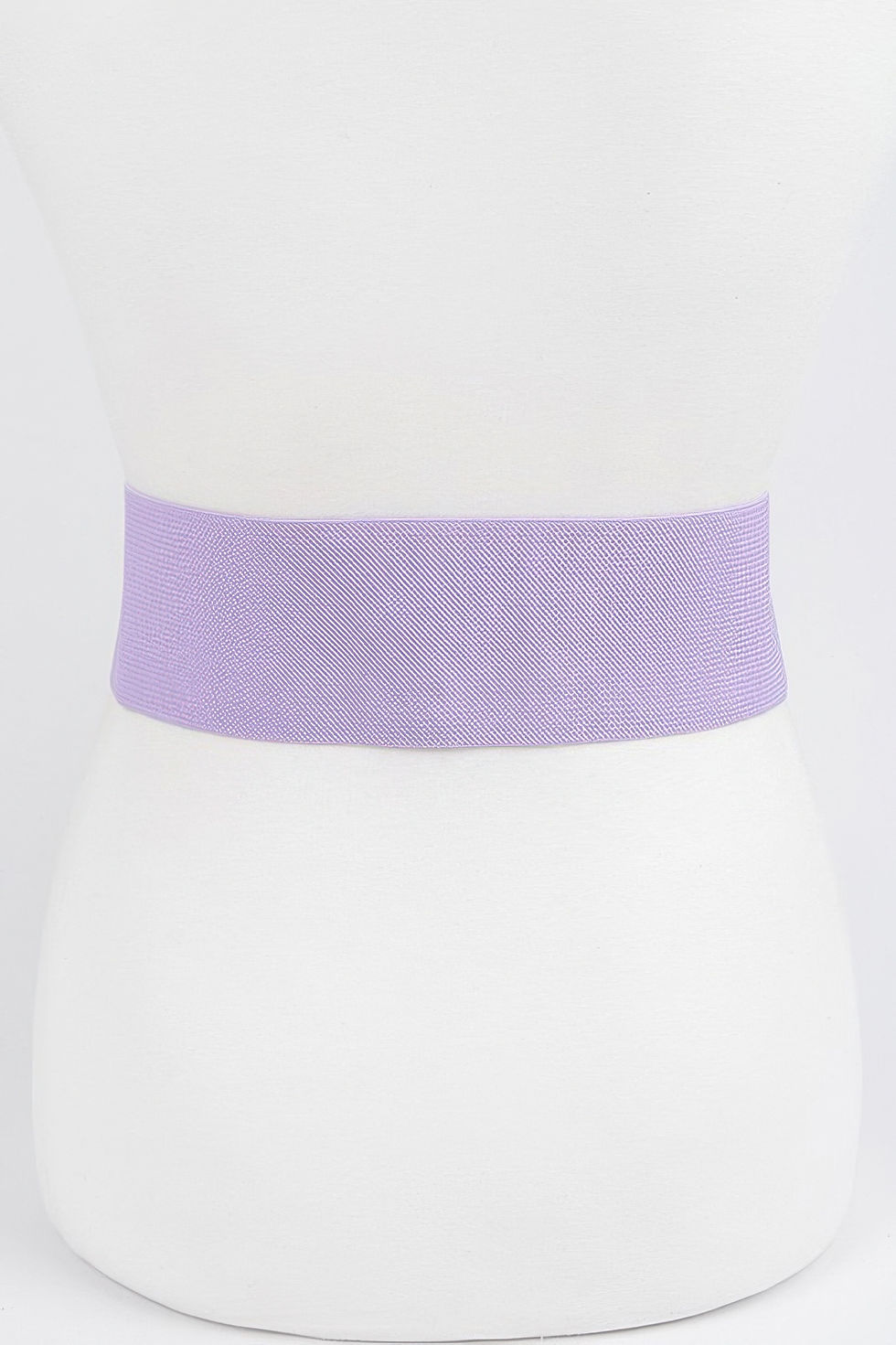 Thumbnail: Metal Buckle Enamel Stretch Waist Belt