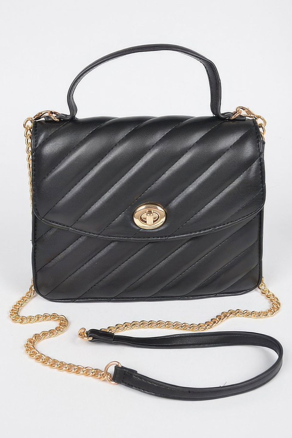 Thumbnail: Quilted Top Handle Flap Bag
