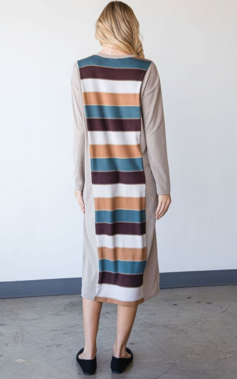 Thumbnail: Colorblock Striped Dress