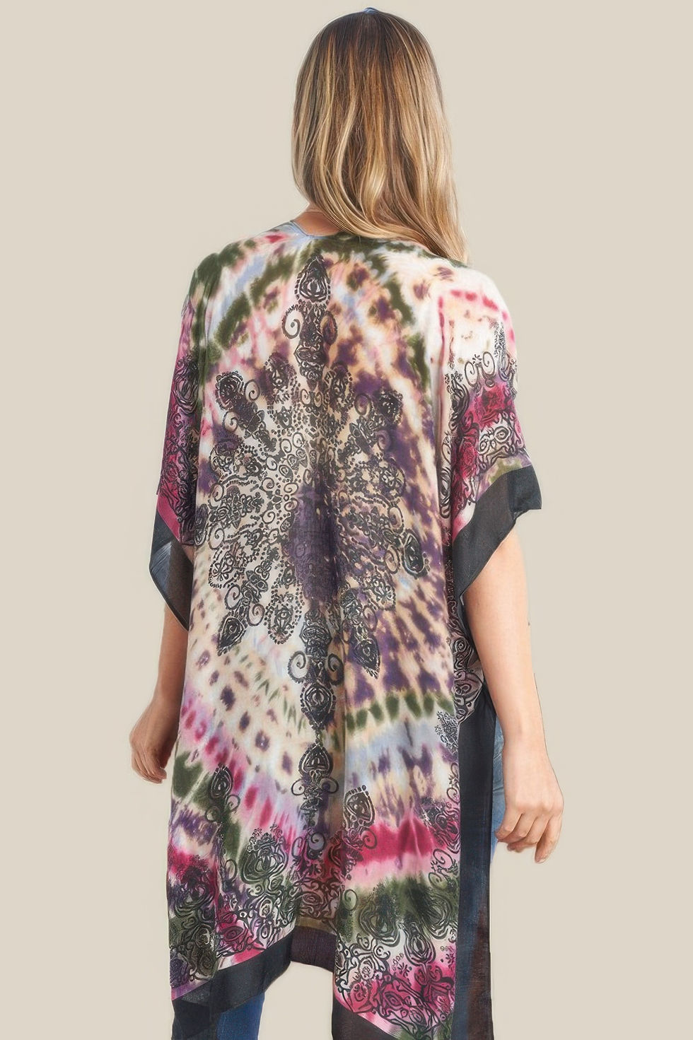 Thumbnail: Tie Dye Boho Kimono 