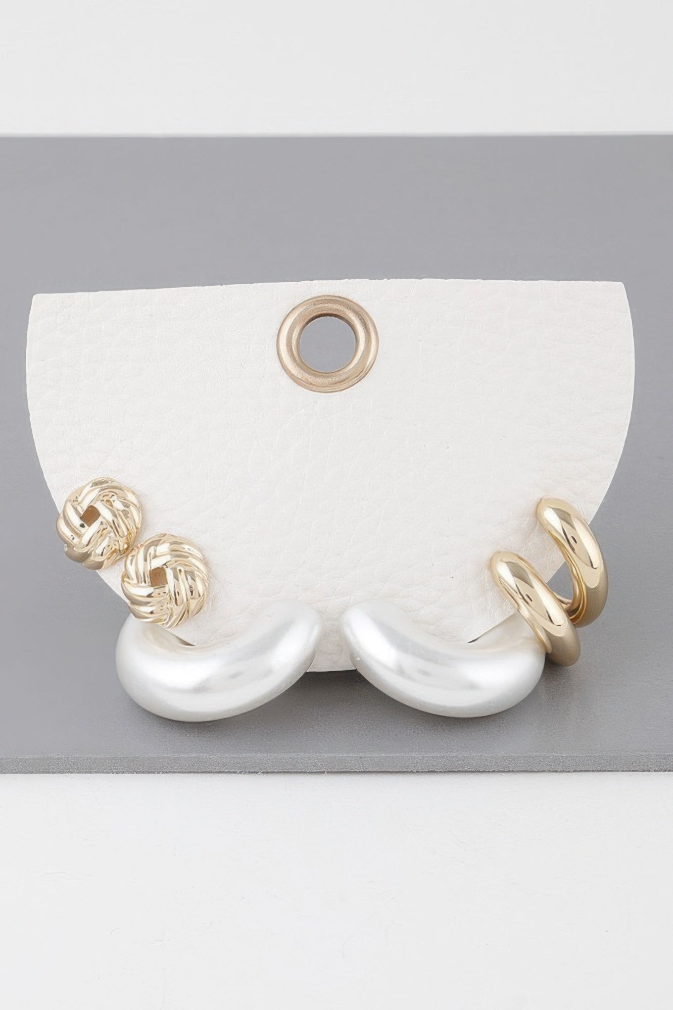 Multi Minimal Earrings Set
