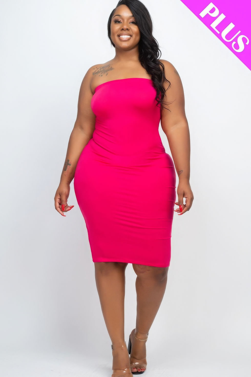 Thumbnail: Plus Tube Bodycon Dress