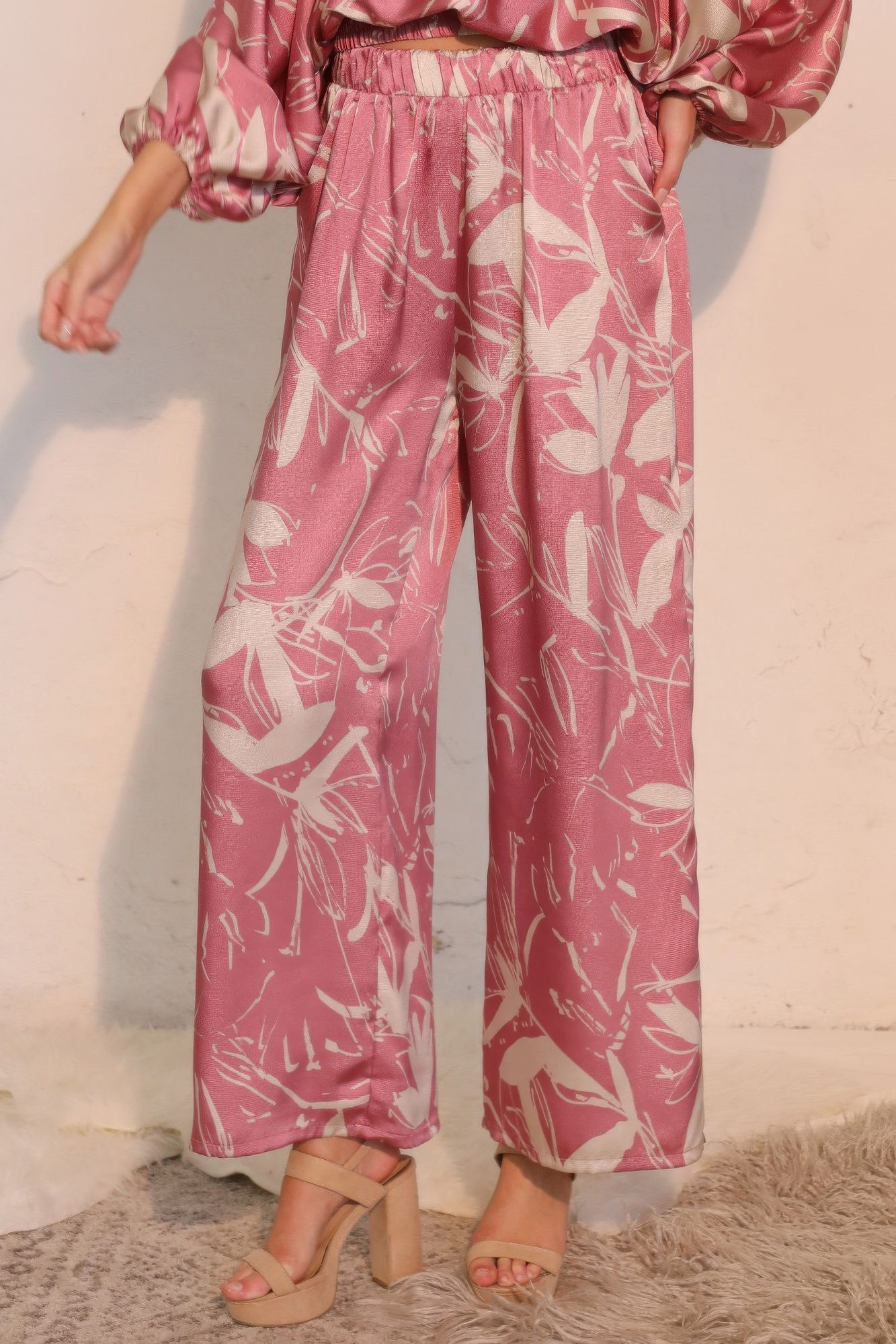 Dreaming Lily Satin Pocket Pants