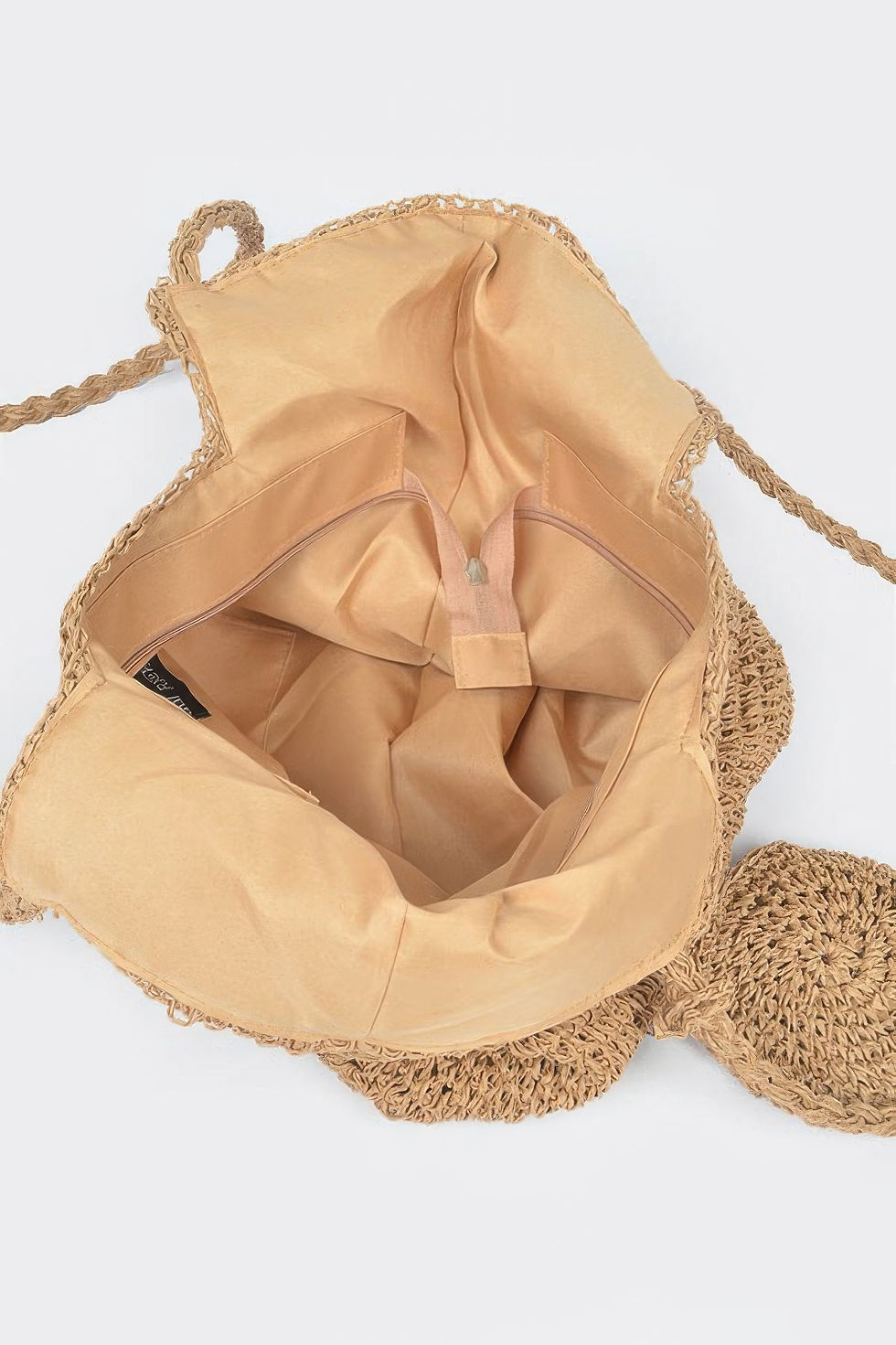 Thumbnail: Faux Straw Tote Bag