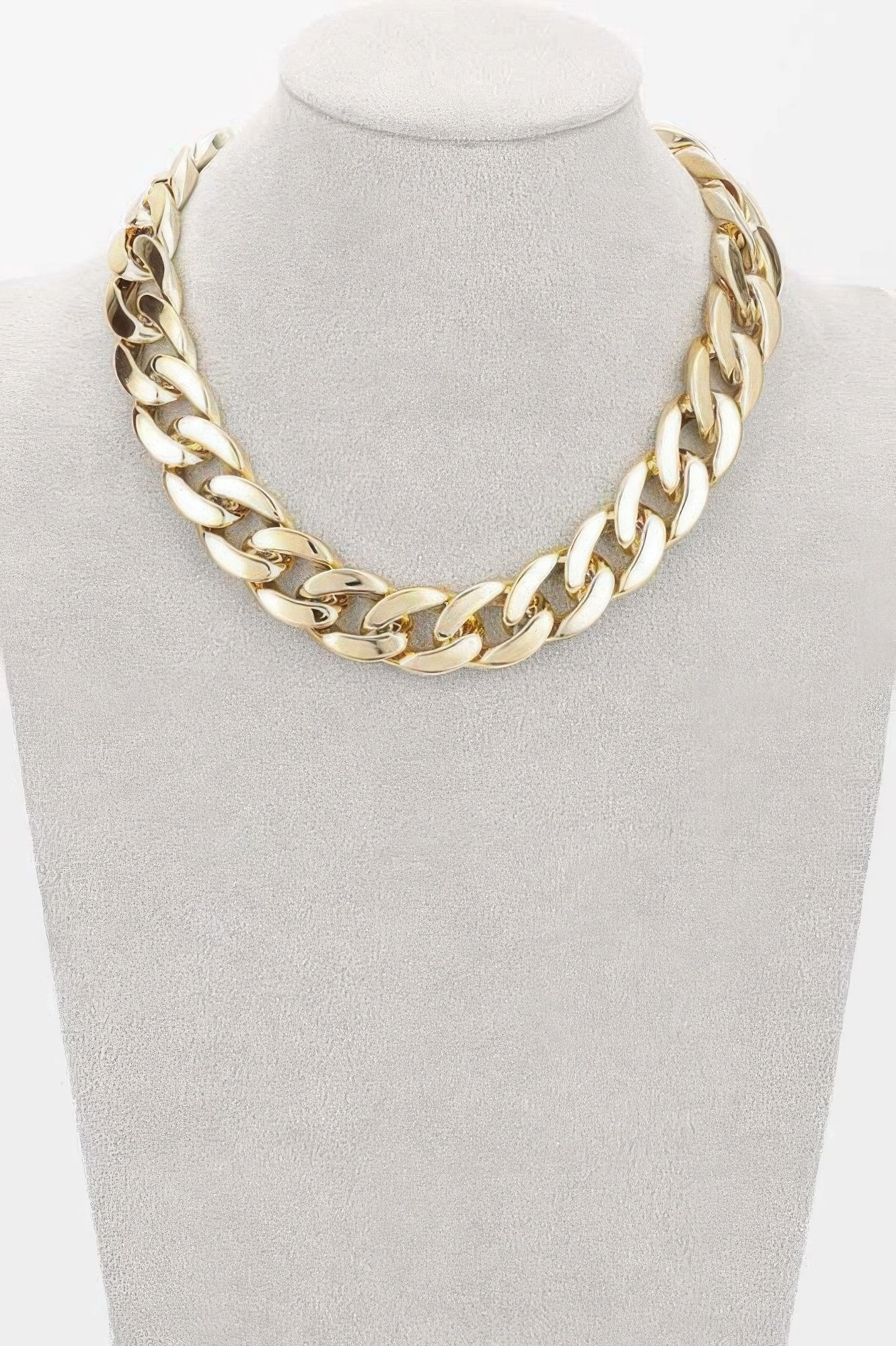 Oversized Ccb Chain Necklace