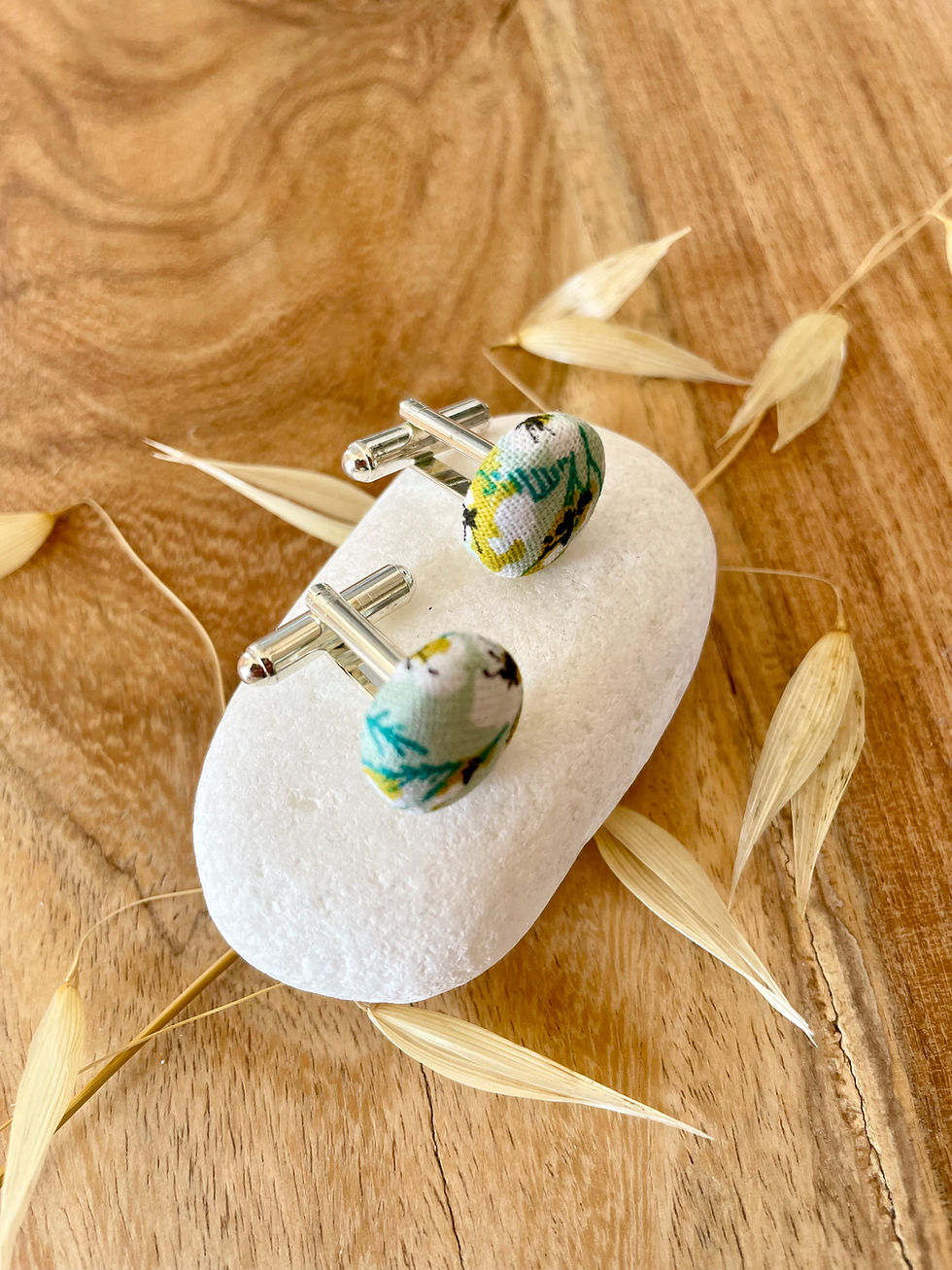 Miniature : boutons de manchette vert