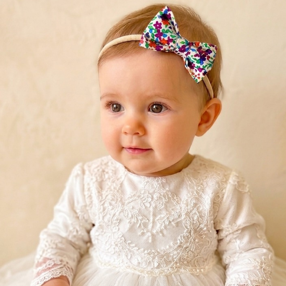 Miniature : bandeau bébé bapteme ou mariage