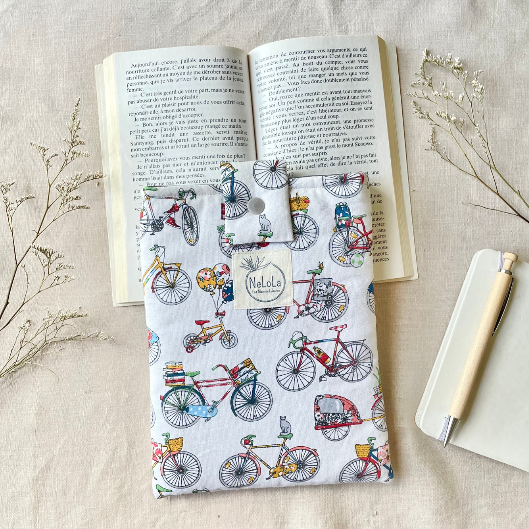 Pochette à livre Amsterdam – Fait main en Provence