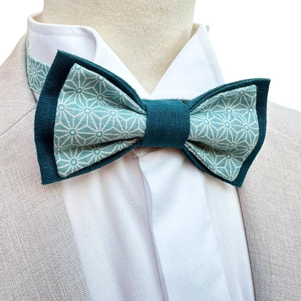 Miniature : noeud papillon bleu clair mariage pastel