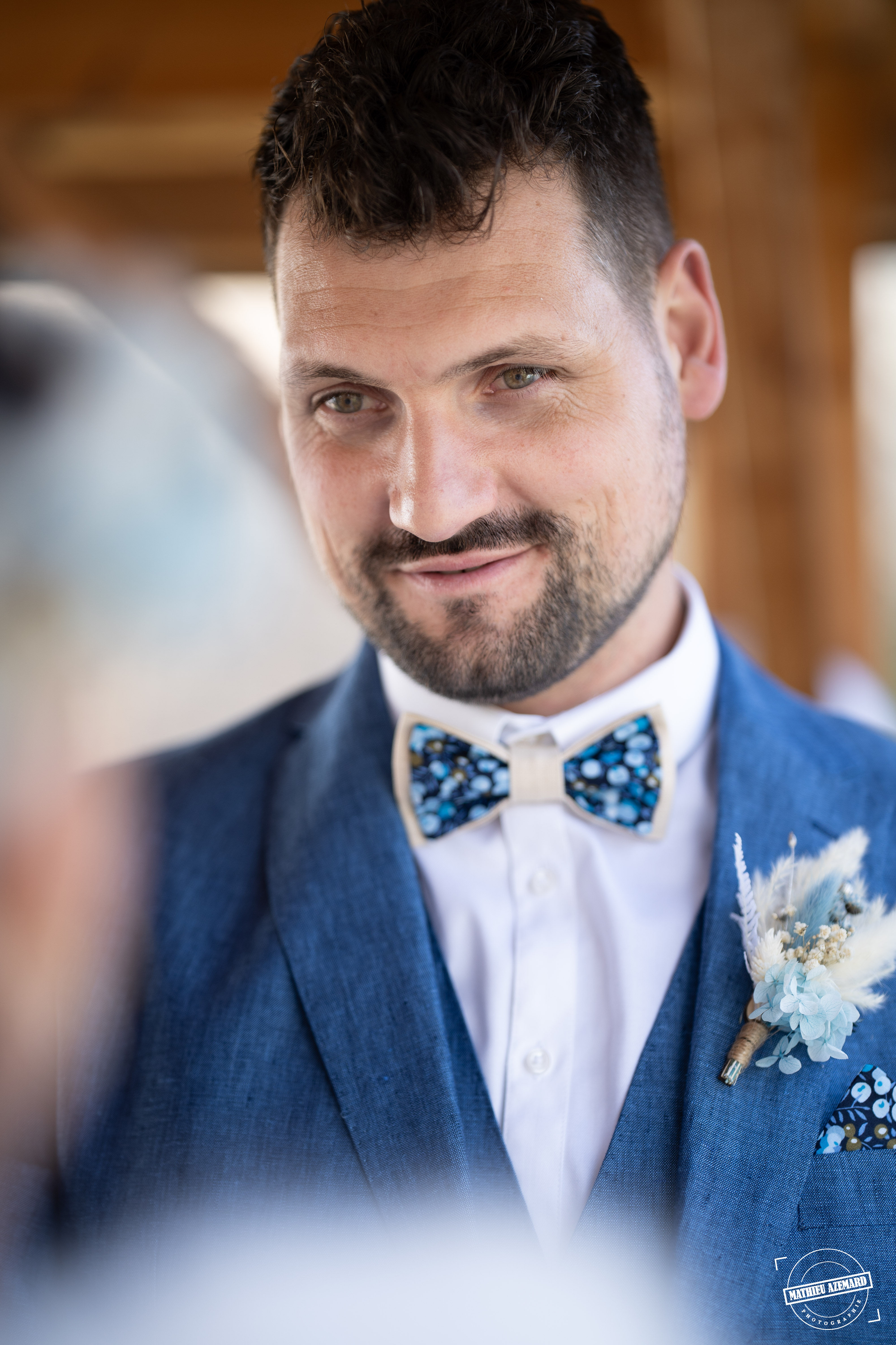 Nœud papillon bleu  – Collection Maldives