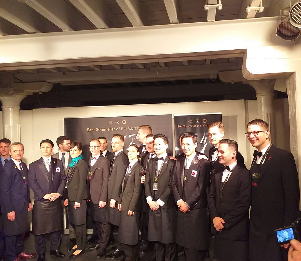 Semi-finalists Best Sommelier of the World 2019 in Antwerp