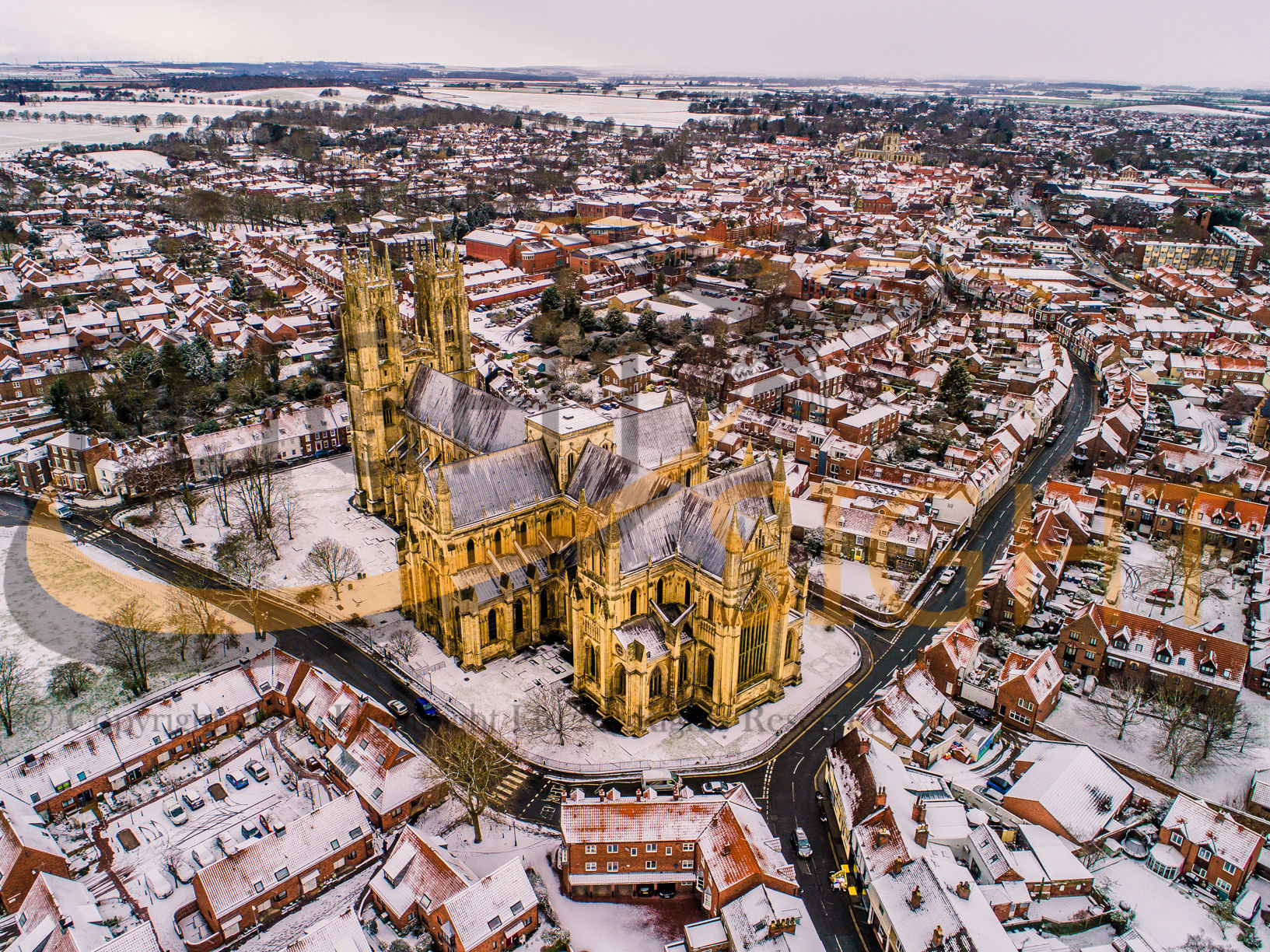 Beverley Minster in the Snow 3