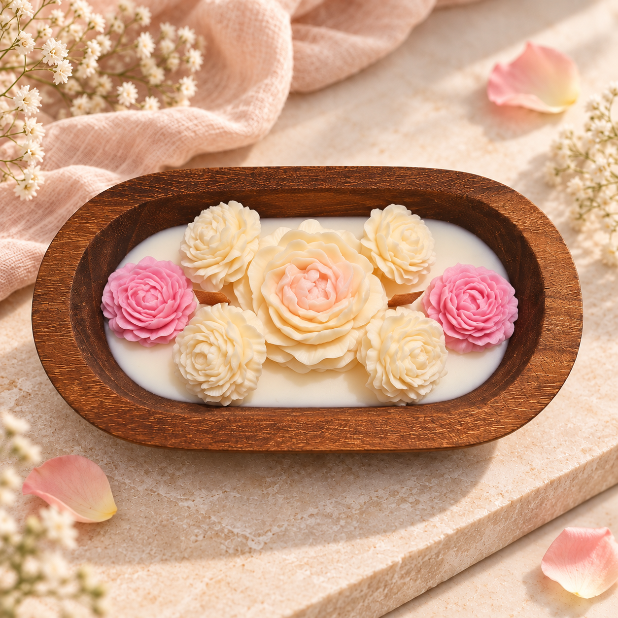 Ivory Blush Garden No. 117F