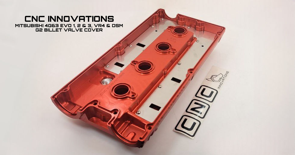 Thumbnail: MITSUBISHI 4G63 EVO 1, 2 & 3, VR4 & DSM BILLET VALVE COVER