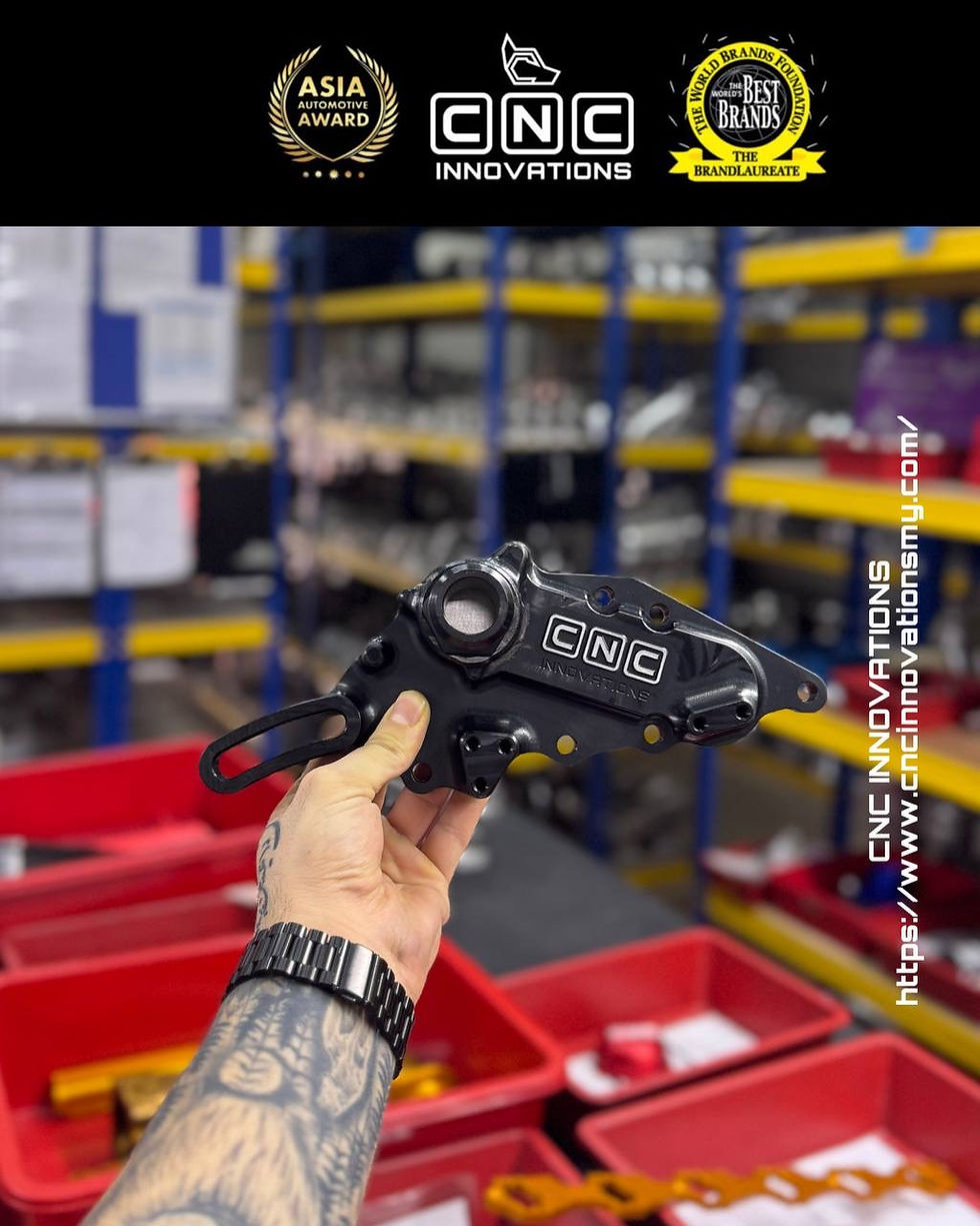 Thumbnail: TOYOTA 1JZ & 2JZ BILLET WATER INLET ALTERNATOR ADAPTER FOR EXTERNAL ELECTRIC PUM