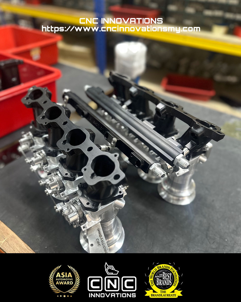 Thumbnail: TOYOTA LEXUS 1UZ 1UZ-FE V8 BILLET ITB COMPLET SET( ITB, Adapter and Air Stacks) 