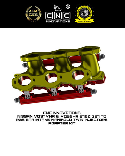 NISSAN VQ37VHR & VQ35HR 370Z G37 TO R35 GTR INTAKE TWIN INJECTORS