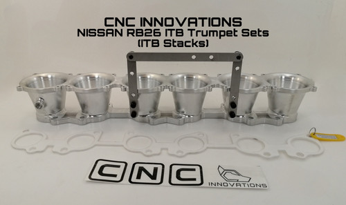 bun＿buniPad 第8世代 管理番号：260 245 2台セット NISSAN RB26 ITB STACKS AIR HORN TRUMPETS SET (ITB Stacks) | CNC