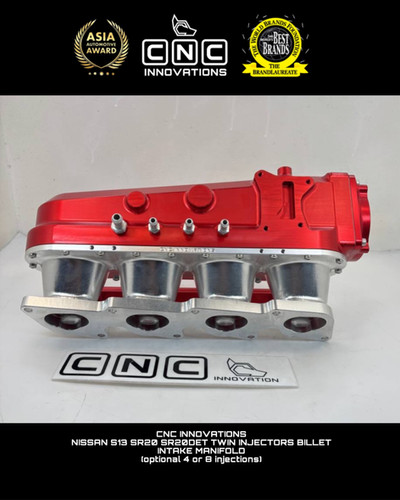 NISSAN S13 180sx 240sx SR20 SR20DET TWIN INJECTORS BILLET INTAKE