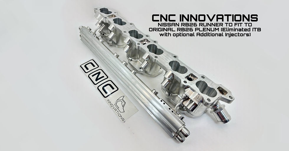 NISSAN RB26 RUNNER TO FIT TO ORIGINAL RB26 PLENUM (Eliminated ITB with optional