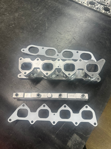 【未開封】OVERDOSE アルミセンターシャフト×2 TOYOTA 2ZZ 2ZZ-GE INTAKE MANIFOLD ON TOYOTA 4AFE 5AFE & 7AFE