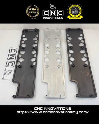 TOYOTA 1JZ 1JZ-GTE NON-VVTI BILLET SPARK PLUG COVER | CNC INNOVATIONS