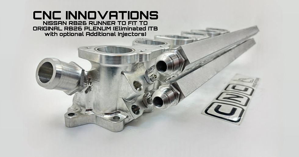 Thumbnail: NISSAN RB26 RUNNER TO FIT TO ORIGINAL RB26 PLENUM (Eliminated ITB with optional