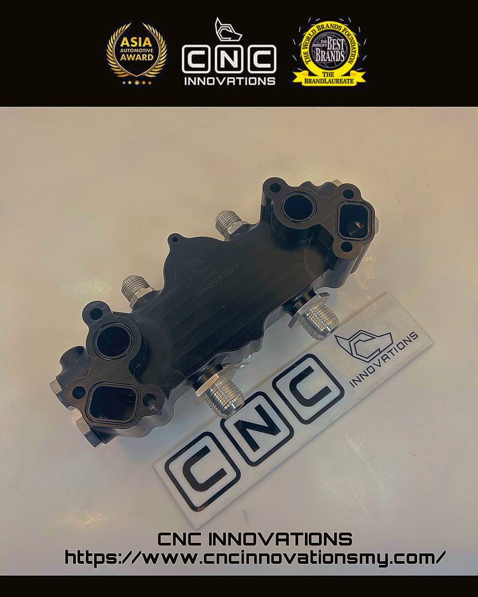 Thumbnail: GM LS1 LS3 COOLANT BRACKET SET FOR NON-CIRCULATING PUMP APPLICATIONS