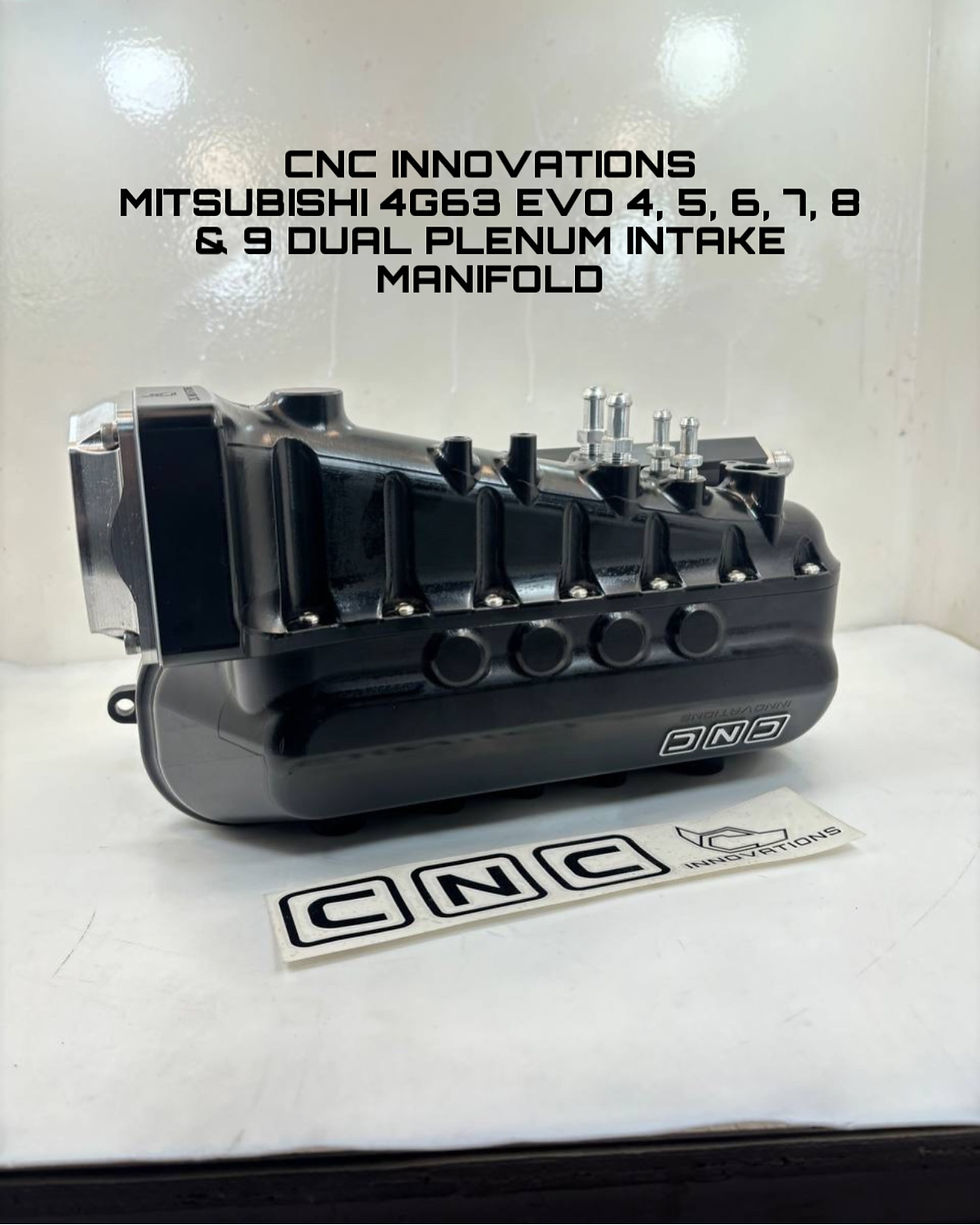 Thumbnail: MITSUBISHI 4G63 EVO 4, 5, 6, 7, 8 & 9 DUAL PLENUM INTAKE MANIFOLD