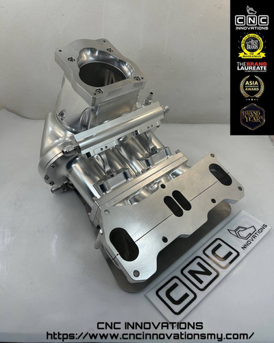 MANIFOLD 278 PATINO 再値下げ MAZDA RX7 FD WITHOUT SEMI PP 13B SMOOTH BILLET INTAKE MANIFOLD