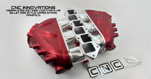 NISSAN 370Z G37 Q50 VQ37VHR BILLET R35 STYLE UPPER INTAKE MANIFOLD