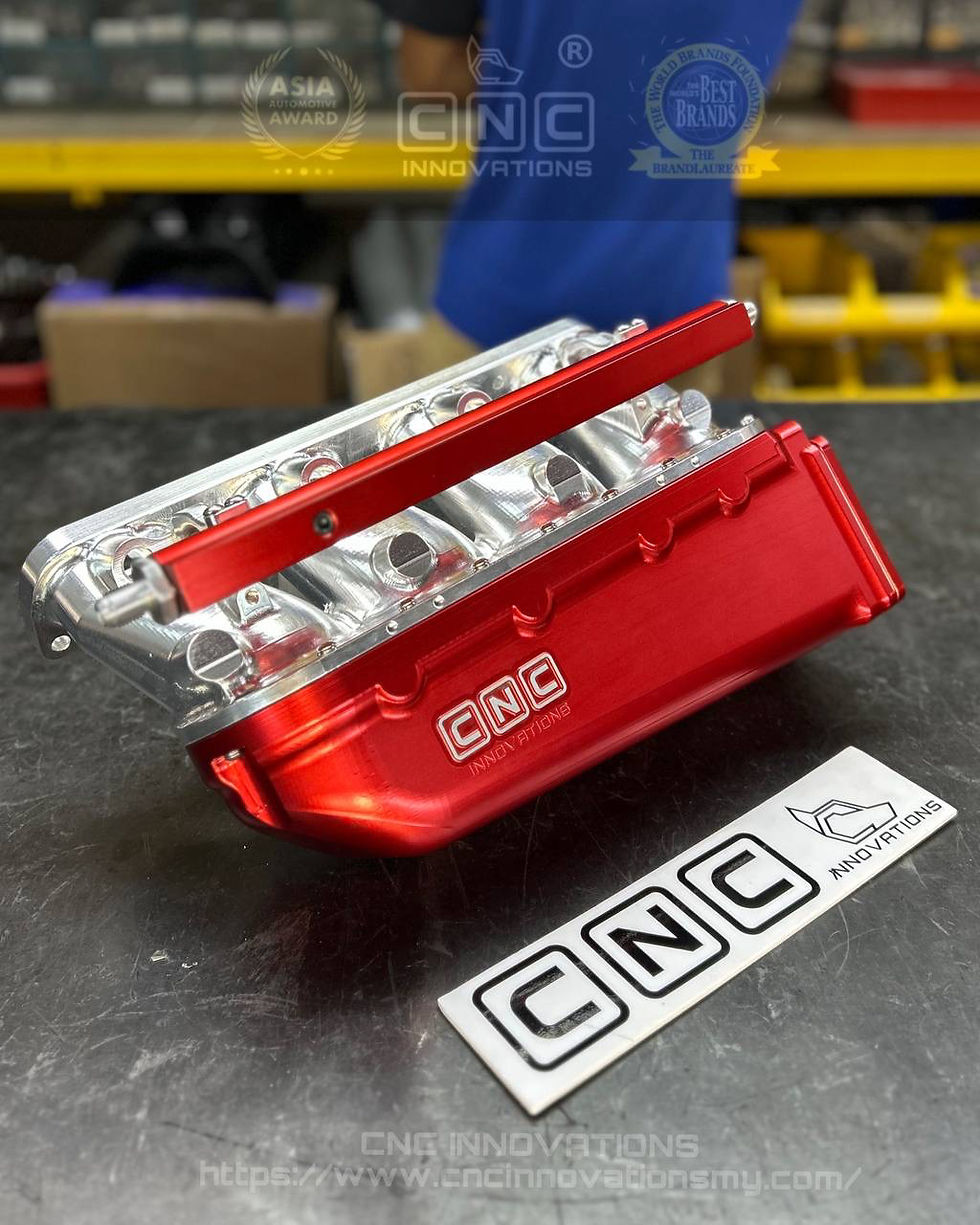 Thumbnail: MITSUBISHI 4B11T EVO X (EVOLUTION 10) BILLET INTAKE MANIFOLD