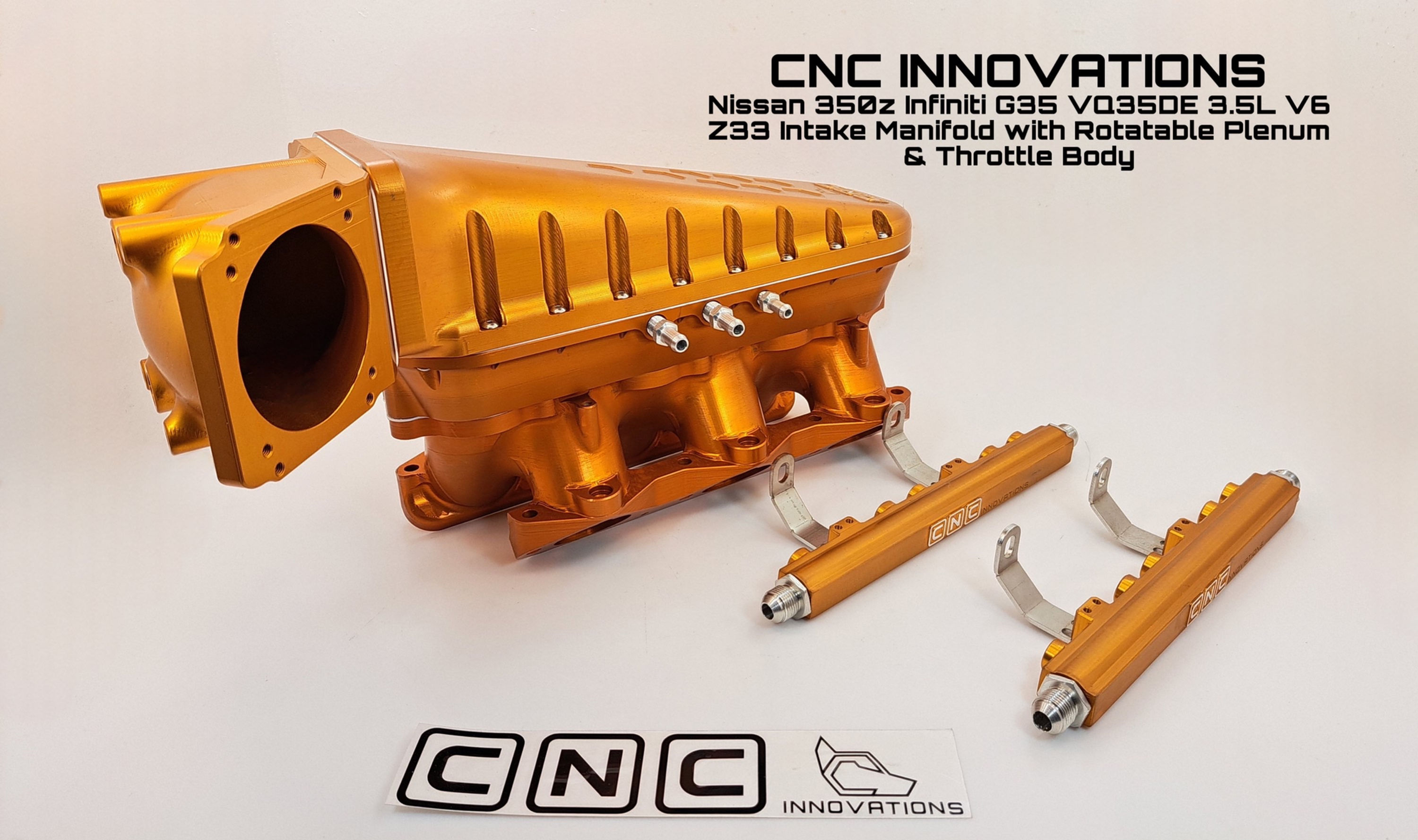 NISSAN 350Z INFINITI G35 VQ35DE 3.5L V6 Z33 BACKWARD FACING INTAKE MANIFOLD