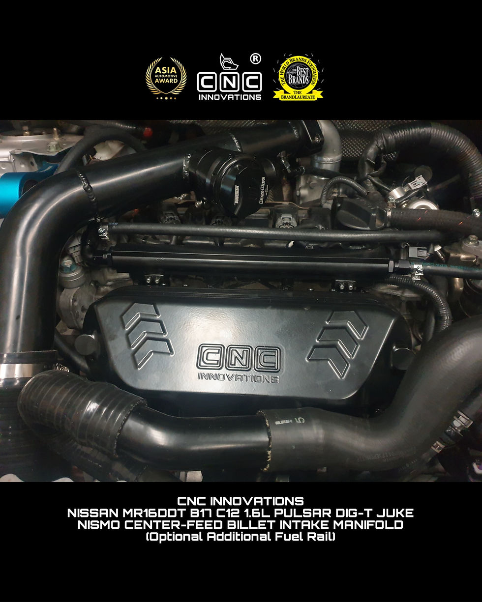 Thumbnail: NISSAN MR16DDT B17 C12 1.6L PULSAR DIG-T JUKE NISMO CENTER-FEED BILLET INTAKE MA
