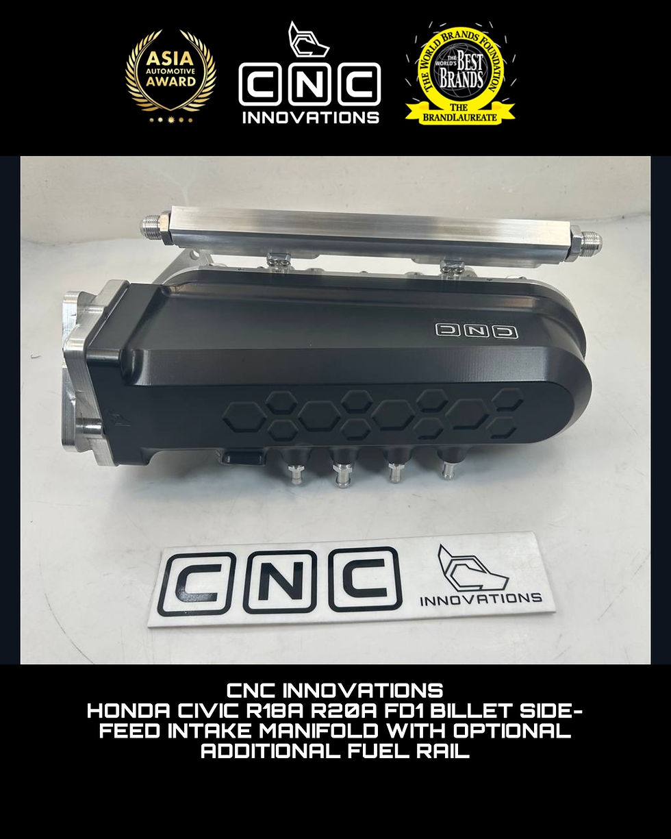 Thumbnail: HONDA CIVIC R18 R20 R18A R20A FD1 SIDE-FEED INTAKE MANIFOLD WITH OPTIONAL ADD