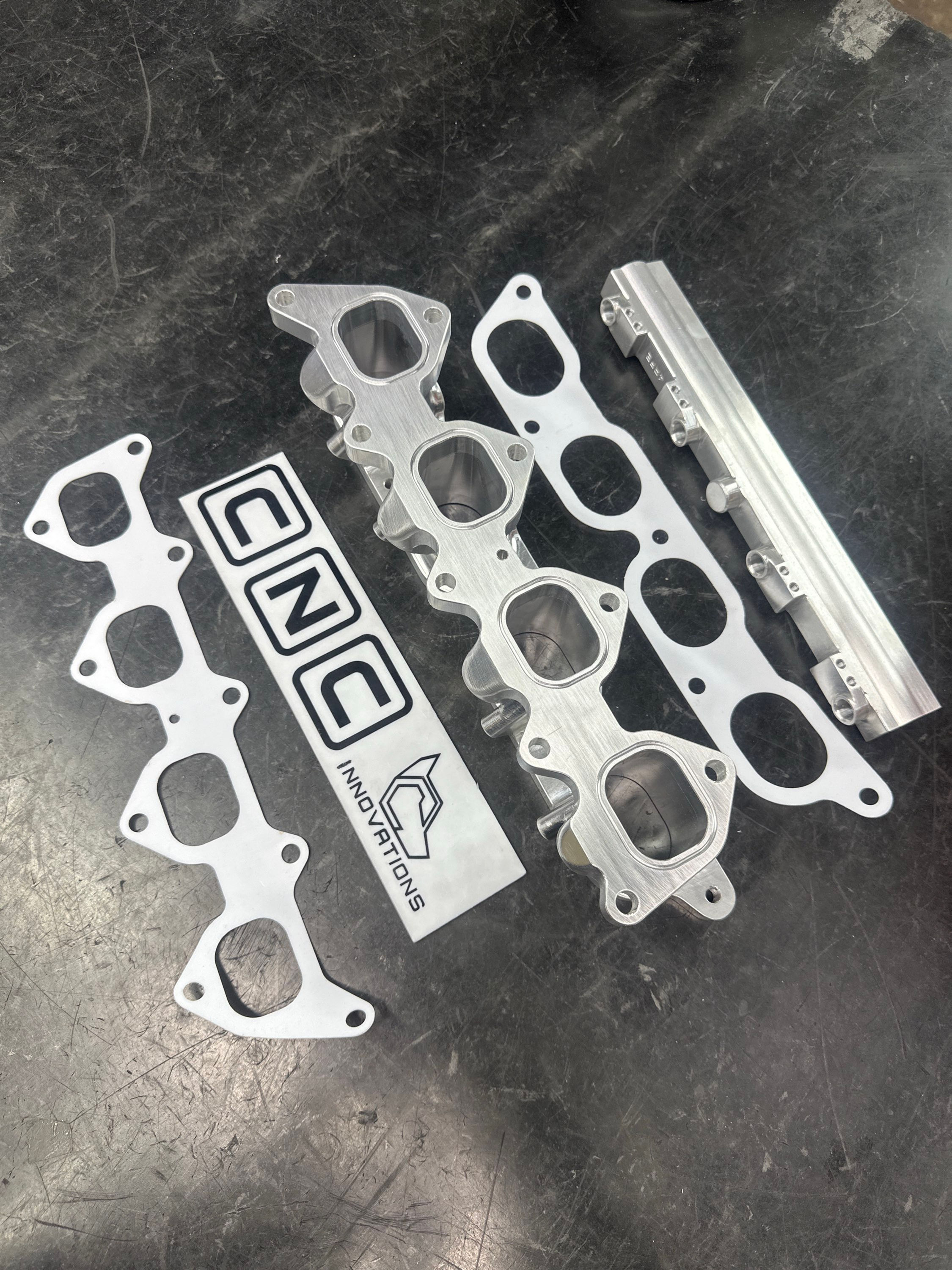 TOYOTA 2ZZ 2ZZ-GE INTAKE MANIFOLD ON TOYOTA 4AFE 5AFE & 7AFE ENGINE ADAPTER
