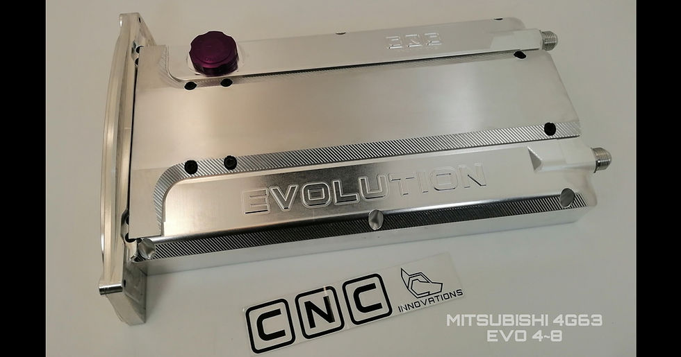 Thumbnail: Mitsubishi 4G63 Evo 4-9, 2nd design Spark Plug Cover