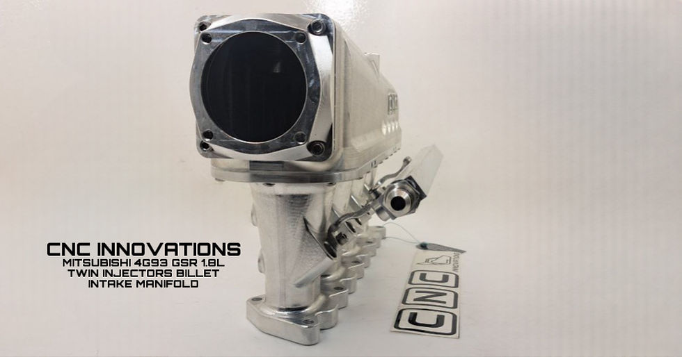 Thumbnail: MITSUBISHI 4G93 GSR 1.8L TWIN INJECTORS BILLET INTAKE MANIFOLD