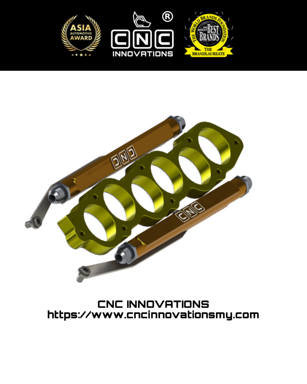 NISSAN 350Z Z33 INFINITI G35 VQ35DE FUEL RAIL FOR ORIGINAL MOUNTING POINTS