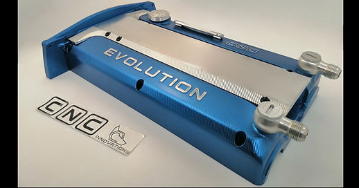 Mitsubishi 4G63 Evo 4-9, 2nd design Spark Plug Cover | CNC INNOVATIONS