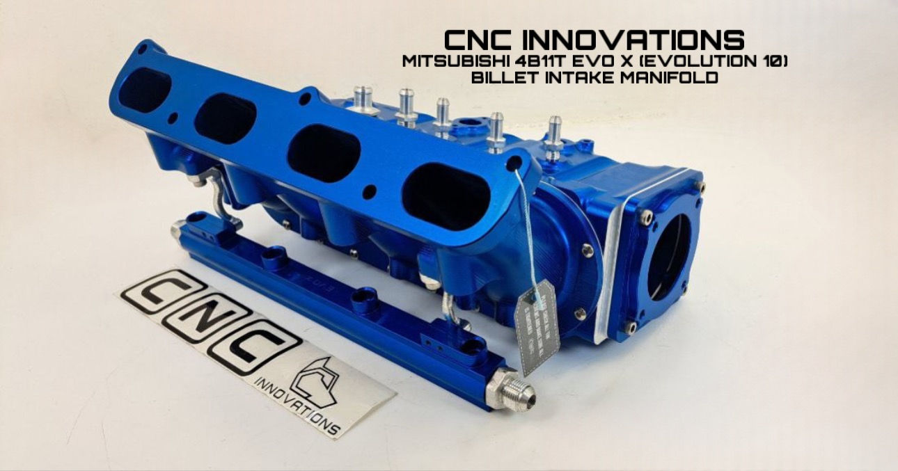 MITSUBISHI 4B11T EVO X (EVOLUTION 10) BILLET INTAKE MANIFOLD