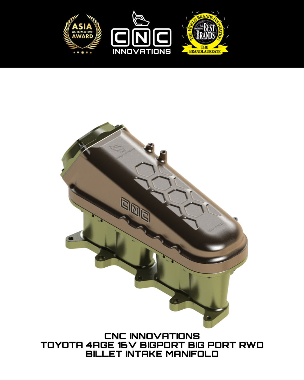 Thumbnail: TOYOTA 4AGE 16V BIGPORT BIG PORT RWD BILLET INTAKE MANIFOLD