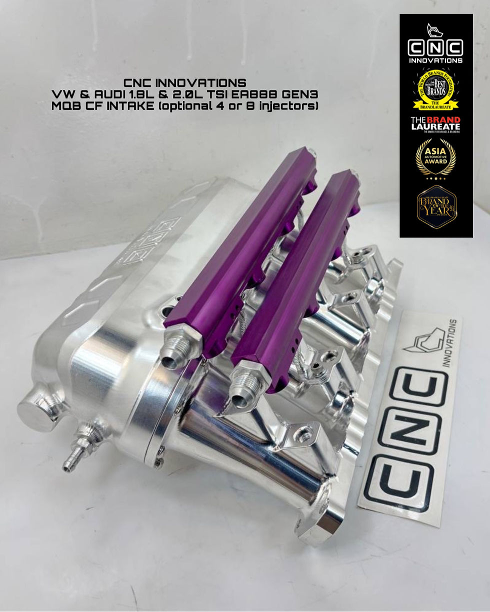 Thumbnail: VW & AUDI 1.8L & 2.0L TSI EA888 GEN3 MQB CF INTAKE (optional 4 or 8 injectors)