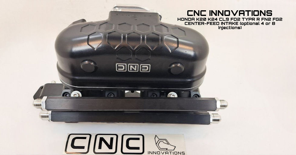 Thumbnail: HONDA K20 K24 CL9 FD2 TYPR R FN2 FG2 CENTER-FEED INTAKE (optional 4 or 8 injecto