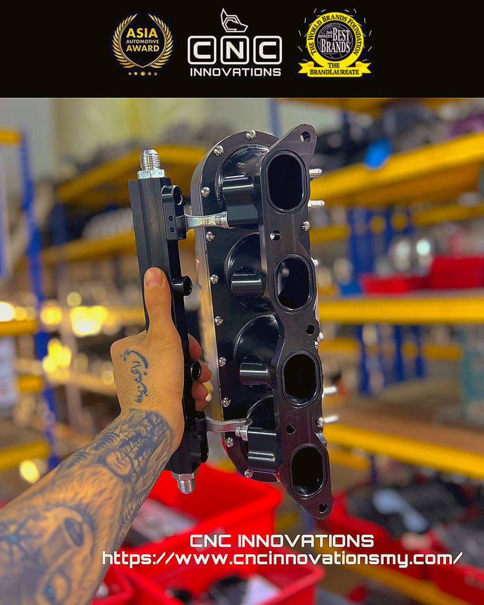 Thumbnail: TOYOTA 1NZ VIOS 1NZ-FE NCP93 NCP150 BILLET CENTERFEED INTAKE MANIFOLD 