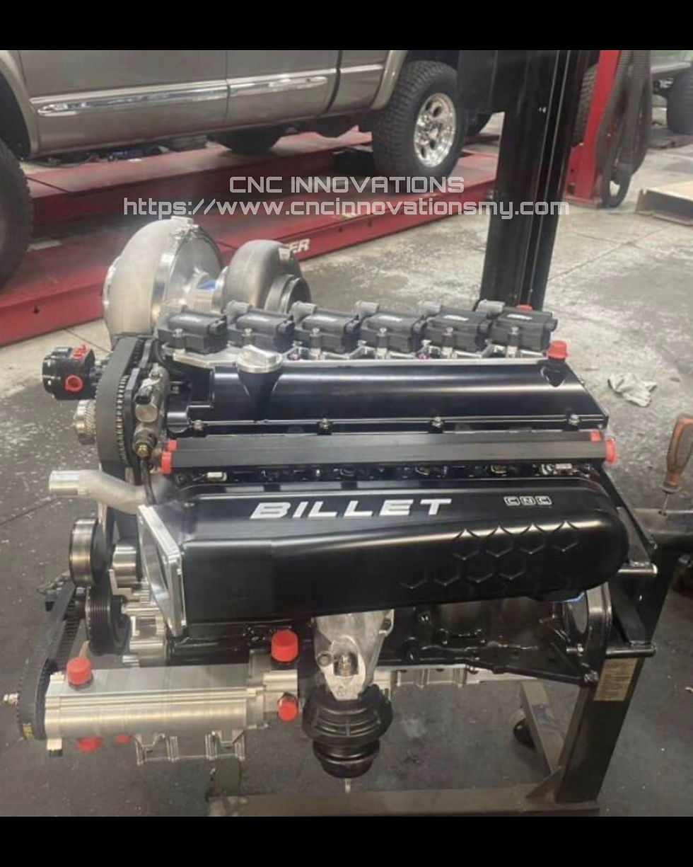 Thumbnail: TOYOTA 2JZ-GE BILLET INTAKE MANIFOLD (optional 6 or 12 injectors)