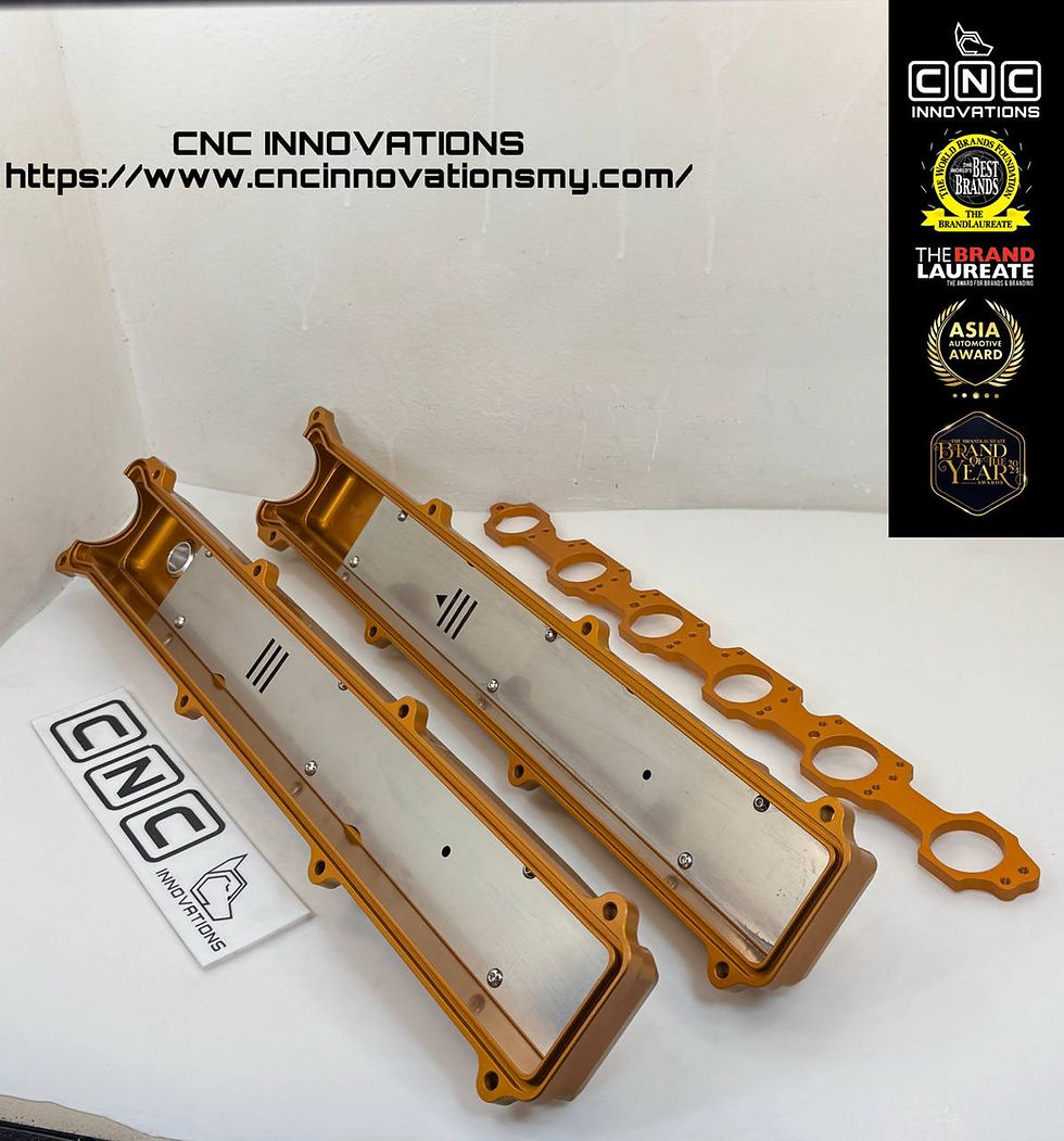 Thumbnail: TOYOTA 2JZ 2JZ-GTE NON-VVTI GT DESIGN BILLET VALVE COVER
